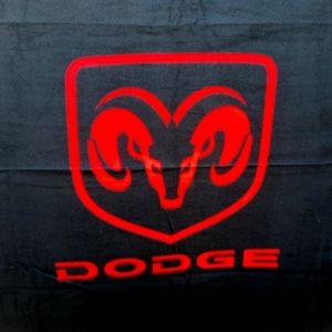 Brand New Dodge ram throw Blanket.  Approx 4ft by 3ft